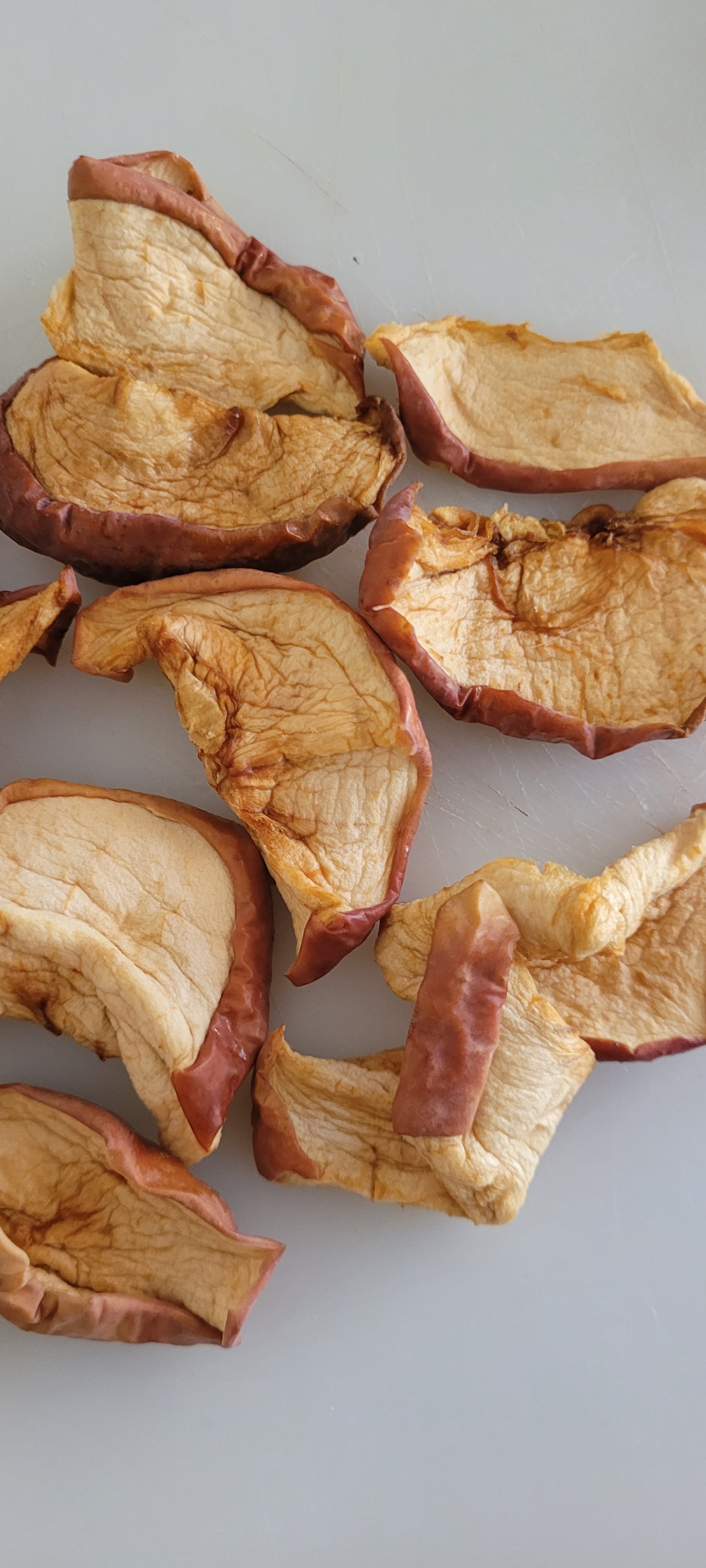 MAÇÃ ORGÂNICA desidratada. 60g