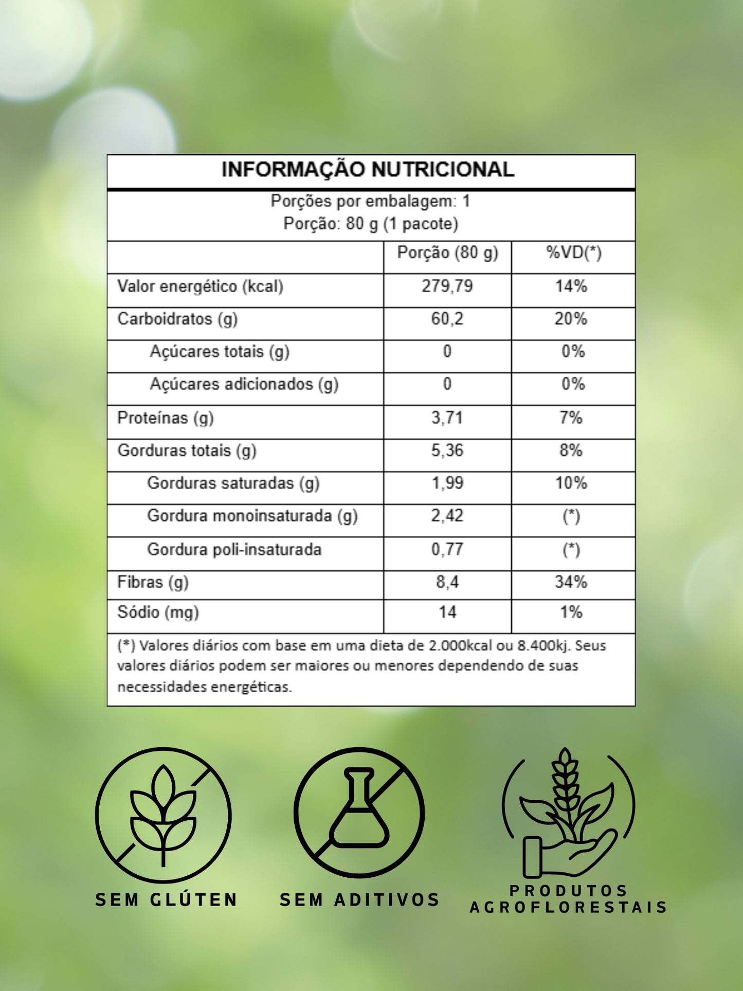 Açaí com Banana Orgânico