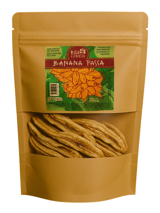 Banana Passa Orgânica 500g