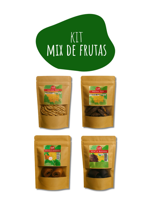 Kit 4 Pacotes | Mix de Frutas
